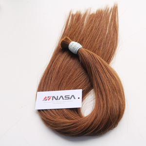 Hot Selling 100% Virgin Vietnamese Remy <b>Hair</b> <b>Extensions</b> in Bulk Natural Wave Style Super Double Drawn Brown <b>Color</b> - Product Image 4