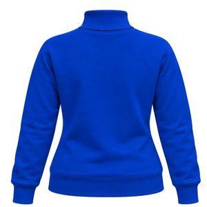 Sudadera de cuello alto azul para mujer Sigma Gamma Rho con gráfico de hermandad griega, jersey de manga larga informal estilo universitario y urbano, personalizable - Product Image 2