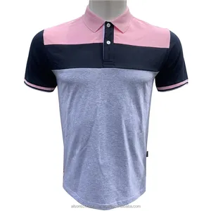 Novo verão homens parque tops patchwork camisas camisa polo marca francesa eden designer de manga curta bordado camisas de algodão