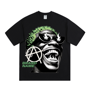 Camiseta personalizada para hombre con serigrafía de alta calidad a bajo precio, camiseta con serigrafía totalmente personalizable para hombre - Product Image 1