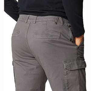 Men Casual Straight Cargo Pants Fabric Strong Comfy Cotton <b>Large</b> Multi-Pocket Design Waterproof Breathable Work Travel - Product Image 6