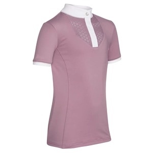 T-shirt décontracté à manches courtes en molleton de coton léger et respirant pour filles, avec imprimé lettres et motifs graphiques tendance - Product Image 3