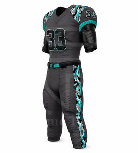 Conjunto de Uniforme de Fútbol Americano Más Vendido, Diseño Personalizado, Pantalones y Camiseta de Tela Transpirable, Ropa Deportiva para Entrenamiento y Juego, Fabricante - Product Image 4