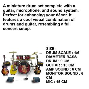 Miniature musicale : Ensemble de décoration modèle Scorpions - Product Image 5
