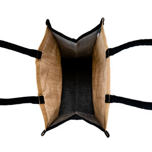 Bolsa de Compras de Yute Premium, Ecológica y Reutilizable, para Compras, Viajes, Trabajo y Uso Diario - Product Image 2