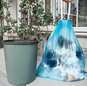 Sacs poubelles biodégradables en gros avec cordon de serrage - Sacs à déchets écologiques étanches pour la maison/le bureau/la salle de bain - Product Image 5