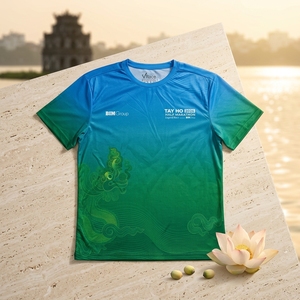 ผู้ผลิตเสื้อยืดวิ่งแบบกำหนดเองจากเวียดนาม ผู้จัดจำหน่ายเสื้อผ้ากีฬาขายส่ง - Product Image 3