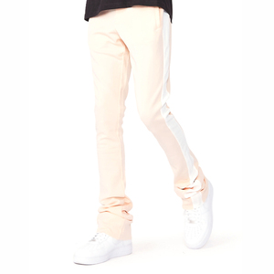 Custom Baggy Loose Casual <b>Men</b> <b>Flare</b> Trouser High Quality Breathable Quick Dry 100% Cotton Flared Pants - Product Image 3