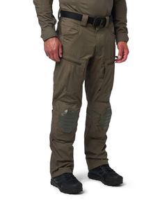 Pantalones de trabajo resistentes al agua para hombre, pantalones de seguridad con bolsillos con cremallera, pantalones de seguridad de alta resistencia. - Product Image 1