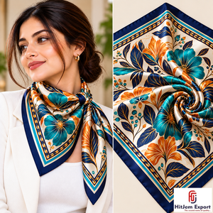 Bufanda Estampada de Alta Calidad, Tela Ligera, Marca Privada, Fabricación Textil OEM ODM, Fabricante de Telas Personalizadas de Bali - Product Image 4