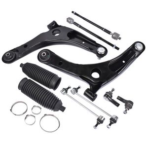 Kit de pièces de suspension Mitsubishi Outlander 2007-2017 : bras de suspension inférieurs avant, biellettes de direction, barres stabilisatrices – Référence D0100XU6TBY - Product Image 6