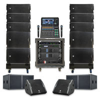 Système de sonorisation Line Array passif double 10 pouces série LS3 LA 6+4+2+2 avec puissance de 700W/500W, boîtier en bois, garantie de 3 ans