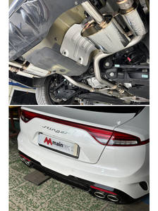 Sistema de Escape Cat-Back Valvetronic de Acero Inoxidable 304 MAINTEC V3 para KIA Stinger 2.0T y 2.5T (2018~)-Nuevo - Product Image 4