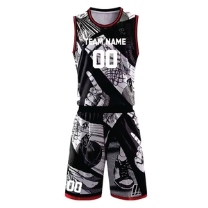Breathable Basket Ball Uniforms for Indoor and Outdoor Games Comfortable Team Apparel Set - Product Image 2