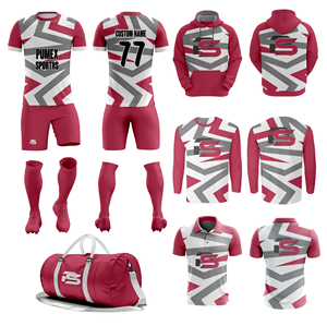 Customized Breathable Club Soccer Jersey Kits for Men-Wholesale Digital Print <b>Short</b> Sleeve <b>Football</b> Uniform Full Set - Product Image 1
