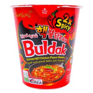 Ramen en Taza con Sabor a Pollo Picante Samyang Buldak (2x Picante) 70g, Precio de Fábrica, Venta Caliente, con Servicio OEM/ODM para Compradores Globales - Product Image 1
