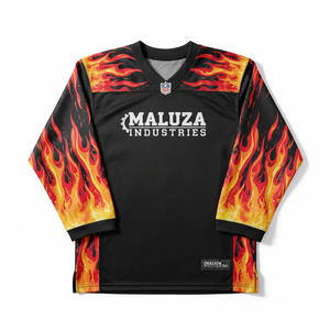 Maillot de football américain haut de gamme personnalisé avec nom et numéro, sublimation, coupe compressée, uniforme de gridiron, prix d'usine - Product Image 1
