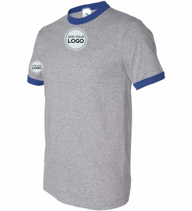 Camiseta Ringer para Empleados o Personal, Camiseta para Adultos de Poliéster/Algodón - Product Image 4