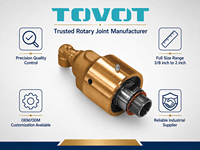 Joint rotatif professionnel haute vitesse pour machine CNC, service OEM personnalisé et export