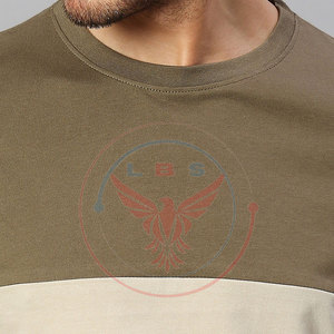 เสื้อยืดแขนยาวผ้าฟลีซโพลีเอสเตอร์/คอตตอน ระบายอากาศได้ดี สกรีนโลโก้ได้ รุ่นใหม่สำหรับผู้ชาย - Product Image 5