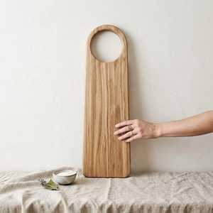 Tabla de cortar de nogal de lujo, tabla de cocina de madera maciza, tabla de preparación de alimentos gruesa y resistente para uso profesional - Product Image 6