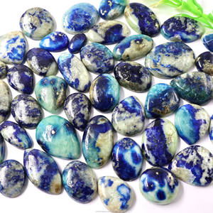 2025 Top qualité en gros naturel de haute qualité Afghanite Cabochons en vrac pierres précieuses cristal mélange forme cabochon meilleur vendeur jaipur - Product Image 5