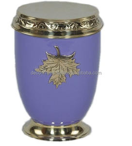 Urna para adultos de diseñador hecha a mano de calidad superior, suministros funerarios de Metal al por mayor con estilo clásico, urnas de cremación Industrial - Product Image 4