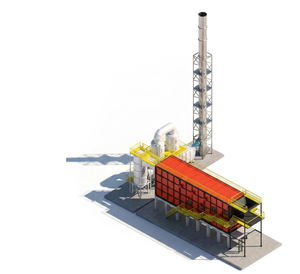 Planta de Energía a partir de Residuos Sólidos Urbanos (RESU), incinerador WTE, residuos urbanos sólidos, comerciales, industriales y RDF, utilizando leche de cal 300 TPD - Product Image 1