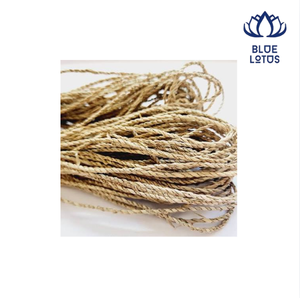 Cestas de Almacenamiento de Cuerda de Seagrass Hechas a Mano, Flexibles, Hechas en Thanh Hoa, de Hilo de Paja, Personalizadas con Loto Azul - Product Image 1