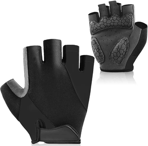 Guantes de Ciclismo de PVC de Medio Dedo, Transpirables, Resistentes al Desgaste, Deportivos, Precio Bajo, Par, Logotipo Personalizado - Product Image 1