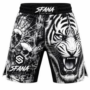 Pantalones Cortos de Sublimación Personalizados con Diseño Personalizado para Entrenamiento de MMA, Muay Thai y BJJ OEM - Product Image 5