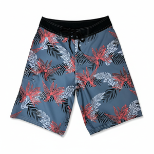 Shorts d'été pour hommes en tissu Oxford, personnalisables par sublimation, respirants, élastiques, taille mi-haute, séchage rapide, style urbain - Product Image 1