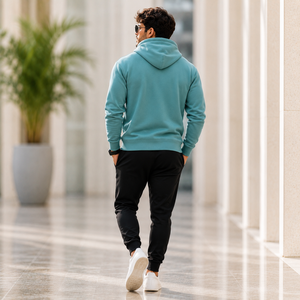 Sudadera con capucha personalizada con logo impreso, sudadera informal de camuflaje, chándal unisex de forro polar, bordado, al por mayor, de peso pesado, lisa, para hombre - Product Image 2
