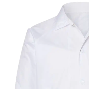 Veste coupe-vent en nylon légère et minimaliste, couleur unie blanche, style décontracté avec boutons pression, idéale pour l'été - Product Image 4