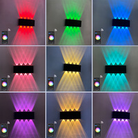 Applique murale Led RGBW couleur rêveuse, décoration de chambre, chevet, atmosphère d'ambiance, applique murale, allée, couloir, balcon, porte