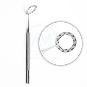 Marcador corneal de acero inoxidable, instrumentos quirúrgicos oftálmicos, anillos de calibración de grados Mendez, herramientas de cirugía ORL - Product Image 3