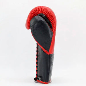 Guantes de Boxeo No Boxing No Life, de Cuero Vacuno, para MMA, Antideslizantes, Ajustables con Cordones - Product Image 6