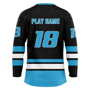 Maillot de hockey sur glace personnalisé OEM, sublimé ou brodé, uniforme d'équipe unisexe, fournisseur en gros - Product Image 6