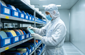 Semiconductor CMP Polishing <b>Disc</b> Chemical Mechanical Abrasive Pad Medium <b>Plastic</b> Packaging 100mm for Wafer Finishing Factory - Product Image 4