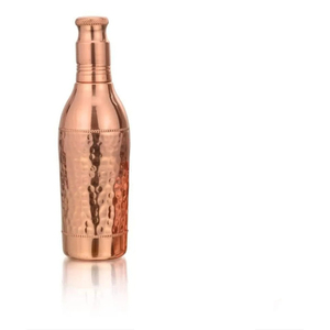 Botella de Cobre Puro de Calidad de Exportación al por Mayor, Diseño de Logotipo Personalizado, Artículos de Bebida de Cobre Martillado Hechos a Mano de Lujo para el Hogar y Hoteles - Product Image 4