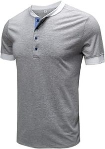 Camiseta de Algodón Premium para Hombre con Tela Suave y Transpirable, Diseño Clásico de Cuello Redondo y Manga Corta, Corte Regular Cómodo para Todos - Product Image 3