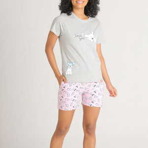 Conjunto de Verano para Mujer en Lona Sólida de Poliéster/Algodón, Ropa Casual de Alta Demanda, con Logotipo Bordado Personalizado - Product Image 1