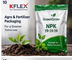GreenGrow NPK 19:19:19 Fertilizer Stand Up <b>Pouch</b> Resealable <b>Laminated</b> BOPP Agriculture Use Plastic Packaging Plastic Bags - Product Image 6