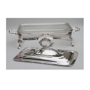 Factory Stainless Steel Luxury Chaffing <b>Dish</b> Buffet <b>Set</b> For Hotel - Product Image 1