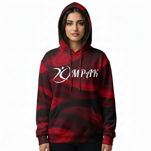 เสื้อฮู้ดดี้โอเวอร์ไซส์พรีเมียมสำหรับทุกเพศ พร้อมการพิมพ์ลายแบบซับลิเมชั่นคุณภาพสูง สำหรับสตรีทแวร์ลำลอง - Product Image 1