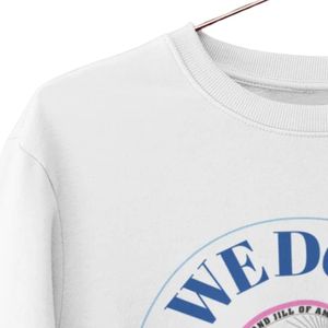 แจ็คแอนด์จิลเสื้อสเวตเตอร์คอกลมสำหรับผู้หญิง เสื้อสเวตเตอร์แขนยาวผ้าฟลีซแสนสบาย เสื้อสเวตเตอร์ลำลองสำหรับสุภาพสตรีสำหรับการสังสรรค์ในครอบครัว กิจกรรมทีม - Product Image 4