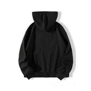 Sudadera con capucha personalizada Y2K 100% algodón con pedrería y cremallera, gráfico de telaraña, estilo gótico, ropa urbana para hombre, sudadera con capucha con cremallera y pedrería. - Product Image 2