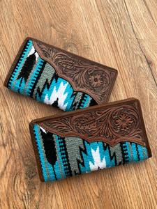 กระเป๋าคลัทช์หนังสะพายข้างสำหรับผู้หญิง, สินค้ามาใหม่ Western Aztec กระเป๋าคลัทช์หนังพับได้หลายแบบไม่เหมือนใคร - Product Image 2