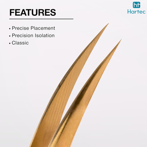 Pointed Stainless Steel Eyelash Tweezers Best Grip Manufacturer Fiber Tip 45 Degree Tweezers For Eyelash Extension - Product Image 2