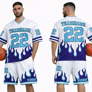 <b>Top</b> Selling American Football Jersey and Shorts Set Breathable Sports Wear American Football Jersey and Shorts Set for Unisex - Product Image 4